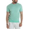 Giosal T-Shirt Uomo Girocollo Filo Maglia Sottogiacca Casual Basic Tinta Unita Vari Colori (IT, Testo, S, Regular, Regular, Verde Acqua)