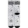 American Socks No Direction - Calze Sportive Mid High S/M per Uomo e Donna, Calze Crossfit e Padel