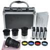 Solomark - Kit di accessori per telescopio astronomico, con set di lenti oculari Plossl, set di filtri, 2 lenti di Barlow e altri strumenti