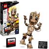 LEGO (TG. 2 set) LEGO 76217 Marvel Io Sono Groot, Set Costruzioni con Action Figure d