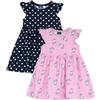 Chicco, Vestiti Bambina, Set di 2 Vestiti, in Morbido Tessuto, Ideali per la Primavera e L'Estate, Abbigliamento Bambine e Ragazze