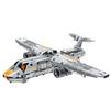ColorBaby BYM Aereo militare giocattolo staccabile, 329 pezzi, 30,2x37x5x11 cm, giocattolo da equitazione, gioco staccabile, set di costruzione, robotica bambini 6 anni, regali originali (30931)