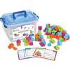 Learning Resources STEM Explorers Brainometry Set da Classe LER9467, da 5 Anni, Puzzle 3D, Logica e Collaborazione, 120 Blocchi