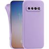MyGadget Cover per Samsung Galaxy S10 Plus - Custodia Protettiva in Silicone Morbido - Case TPU Flessibile - Ultra Protezione Antiurto & Antiscivolo Violetta
