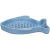 Flamingo Ciotola per Cibo E Acqua FISHIE Azzurro 17x14x2,5CM 200ML
