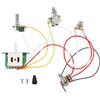 Be In Your Mind 1 set di cablaggi precablati per chitarra, interruttore a levetta a 5 vie, con potenziometri da 500 K, compatibile con Stratocaster Stratocaster