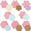 YeahBoom 8 Pezzi Formine Biscotti Natale,3D Pressable Formine per Biscotti,Tagliabiscotti 3D Natale Set,Stampi Biscotti Natalizi Plastica,Stampo Biscotti Natalizi per Decorare Biscotto Dolci Torta