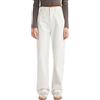 DeFacto B5007ax Jeans, Bianco, 36 Donna