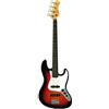 Eko VJB-200 SUNBURST, Basso Elettrico Manico in Acero di Tipo Bolt on Corpo Tiglio, Colore