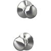 SCHLAGE Plymouth F10PLY625 - Maniglia per porta di ingresso e armadio, cromata, standard