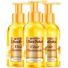 Garnier Ultra Dolce Elisir Illuminante Siero Capelli Schiarente ad Azione Graduale per Tutti i Tipi di Biondo con Camomilla Baciata dal Sole e Miele di Fiori Ravvivante Nutriente - 3 Flaconi da 120ml
