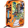 Mitama Astuccio Scuola 3 Scomparti, SUPER TRIPLO MITA PLAY, Contenuto 47 pz, Completo di Matite, Pennarelli, Portapenne Scuola Elementare Bambino
