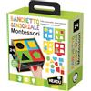 Headu Banchetto Sensoriale Montessori Tanti Giochi di Osservazione e Manualità per i più Piccoli It57182 Gioco Educativo per Bambini 2-4 Anni Made in Italy