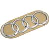 Audi Logo Originale, Anelli, per Portellone del Bagagliaio O Cofano del Motore, Cromato