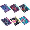 SEVEN GIRL 5 Maxi A4 quaderni rigo 1R quadernone a righe con margini elementari medie superiori carta 80gr quadernoni fantasia 21x29,7cm copertina 250gr