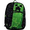 MINECRAFT Zaino | Zaino Scuola Elementare Bambino | Creeper Cartella Scuola | Nero Zainetto Bambino