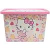 Stor Hello Kitty - Scatola portaoggetti con chiusura a scatto da 7 litri