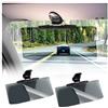 GTLM Estensore per Aletta Parasole Bloccare la Luce Solare Diretta,Anti-Glare Parasole Auto Interno Extende for Safe Driving,Universal 32 * 19cm Parasole per Parabrezza for Car,Truck,SUV (2 Pezzo)