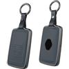 Baisirui Cover Chiave compatibile con Guscio Chiave Renault Dacia Duster Sandero Stepway 2024 Captur Clio Kadjar Accessori Chiave Auto (nero)