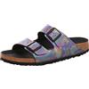 Birkenstock Arizona Birko Flor, Slides Unisex Adulto, Blu (Blue), 36 EU
