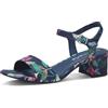 Tamaris Damen 1-28208-44, Sandali con Tacco Donna, Azzurro, 37 EU