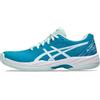 Asics Gel-Game 9 Clay/OC, Sneaker Donna, Blu Foglia di tè Bianco, 44 EU