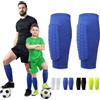LUKIUP Parastinchi da Calcio, XS/S/M/L Parastinchi Adulto Bambino, Dispositivi di Protezione per Adulti Bambino Calze Calcio per Polpacci per Attività all'aperto