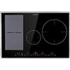 Klarstein Piastra a Induzione 4 Fuochi, 7500W, Piano Cottura Integrato con Controllo Touch