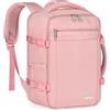 MOCOCITO Zaino Ryanair 40x20x25 - Bagaglio a Mano 40x20x25 Ryanair,15.6 Pollici Zaino Porta PC, Zaini Ryanair Zaino da Viaggio Aereo Piccolo Borsa da Cabina per Donna Uomo Lavoro Trekking (Rosa)