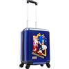 SONIC THE HEDGEHOG Valigia Bambino Knuckles Trolley Viaggio 49x33x22cm 30L 4 Ruote Accessori Viaggio Regalo per Bambini