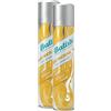 Batiste Shampoo secco Dry Shampoo Brillante Blonde con un tocco di colore per capelli biondi, capelli freschi per tutti i tipi di capelli, confezione da 2 (2 x 200 ml)