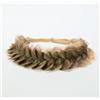 TOECWEGR Extension per capelli a treccia classica Chunky Wide Plaited Wedding Fluffy Braids Wig Women Girl Beauty Accessory (colore caffè)