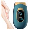 Generico Lumina Lumisilk, Lumisilk Lumina Luce Pulsata, epilatore portatile dispositivo, Epilatore Laser per Donna, Uomo, Viso, Bikini, Corpo (Verde)