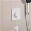 hansgrohe Ecostat Comfort E rubinetto doccia da incasso con termostatico, 33710700, Ecostat Comfort E bianco opaco [Rubinetteria Bagno > Rubinetteria Doccia]