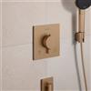hansgrohe Ecostat Comfort E termostatico, per vasca e doccia, 33716140, Ecostat Comfort E bronzo spazzolato [Rubinetteria Bagno > Rubinetteria Doccia]