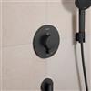 hansgrohe Ecostat Comfort S rubinetto doccia da incasso con termostatico, 33714340, Ecostat Comfort S nero cromato spazzolato [Rubinetteria Bagno > Rubinetteria Doccia]