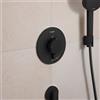 hansgrohe Ecostat Comfort S rubinetto doccia da incasso con termostatico, 33714670, Ecostat Comfort S nero opaco [Rubinetteria Bagno > Rubinetteria Doccia]