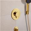 hansgrohe Ecostat Comfort S termostatico, per vasca e doccia, 33718990, Ecostat Comfort S oro [Rubinetteria Bagno > Rubinetteria Doccia]