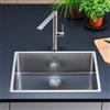 Reginox New York lavello da cucina, R36075, Comfort New York acciaio inox satinato lucido [Lavelli da Cucina > per Base Sottolavello a partire da 80 cm]