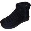UGG, W CLASSIC MINI CHUNKY KNIT, Stivaletto Moda Fashion (BLACK, 39)