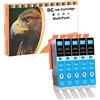 D&C Cartucce d'inchiostro compatibili per Canon CLI-551XL per Canon Pixma MG6450 MG6650 MG7100 MG7150 MG7550 MX925 iP7200 iP7250 MG5400 MG5450 MG5550 MG5650 MG5655 MX725 MX920 iP8750 (5 Ciano)