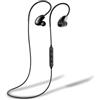 Motorola Verveloop 500 ANC - Cuffie intrauricolari sportive senza fili con cancellazione attiva del rumore, vestibilità sicura e microfono integrato, colore: Nero