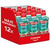 Colgate Collutorio Plax Soft Mint Green Maxi Formato 12 x 500 ml I Con Ingrediente Antibatterico I Protezione dalla Placca per 24H I Gusto Menta I 0% Alcohol