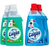 Calgon Anticalcare Lavatrice, 2 flaconi da 1500ml di Power Gel 4in1, 2 flaconi da 1500ml di Gel Disinfettante Hygiene+, Additivo per una Protezione da Calcare, Corrosione, Sporco e Cattivi Odori