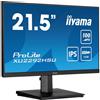 iiyama ProLite XU2292HSU-B6 Monitor PC 54,6 cm (21.5") 1920 x 1080 Pixel Full HD LED Nero