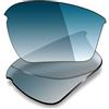 Mryok Lenti di ricambio per Oakley Half Jacket 2.0 XL OO9154 - Opzioni Polarizzato, colore blu sfumato. Taglia unica