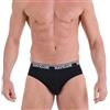 Navigare Slip Uomo Calibrato - Pack da 4 - Jersey Cotone Elasticizzato - Nuova Collezione 2025 - Bianco/Assortiti Mutande, Navy/Nero/Grigio Melange, 4X-Large (Pacco da 4)