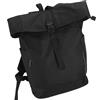 Cepewa Zaino pieghevole Urban | 30 l nero 40 x 57 x 15 cm poliestere 600D | Rolltop tasche con cerniera / tasche impermeabili, 1 zaino pieghevole nero, 40x57x15cm