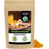 Alpi Nature Curcuma in Polvere 1kg di Alpi Nature, Radice di Curcuma Macinata per Cucina e Latte Dorato