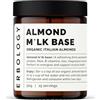 Erbology Polvere di Latte di Mandorle 100% Bio 90 g - Pressato a Freddo da Piccoli Lotti di Mandorle Fresche - Direttamente dalla Fattoria in Italia - Non OGM - Bottiglia in Vetro Riciclabile